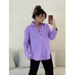 CAMISA MELISSA BRILHO LILÁS