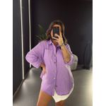 CAMISA MELISSA BRILHO LILÁS