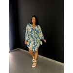 VESTIDO KIMONO TRANCOSO AZUL