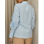 CAMISA MIA FLOR BABY BLUE