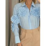 CAMISA MIA FLOR BABY BLUE