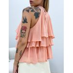 BLUSA AMÉLIA BABADOS SALMÃO