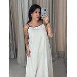 VESTIDO ANA JÚLIA LINHO CRU