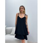 VESTIDO GABRIELLY ALÇA PRETO