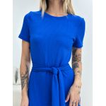 VESTIDO AURORA MIDI AZUL