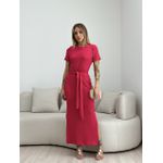 VESTIDO AURORA MIDI PINK