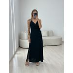 VESTIDO TAIS FRENTE ÚNICA PRETO