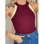 BLUSA ALANA CAVADA CHERRY RED