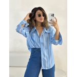 CAMISA MARINA LISTRADA AZUL