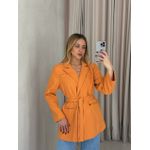 BLAZER MARIA CLARA FAIXA LARANJA