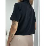 BLUSA LÍVIA CANELADA PRETO