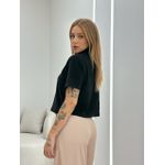 BLUSA LÍVIA CANELADA PRETO