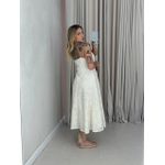 VESTIDO RUTE LAISE CREME