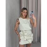 CONJUNTO CARLA FLOR MARFIM