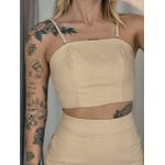 CONJUNTO HANNA TOP SAIA NUDE