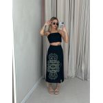 CONJUNTO HANNA TOP SAIA PRETO