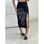 CONJUNTO HANNA TOP SAIA PRETO