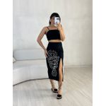 CONJUNTO HANNA TOP SAIA PRETO