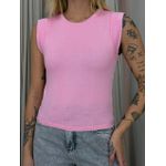 BLUSA MARIA PAULA TRICOT BABY PINK