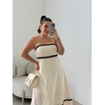 VESTIDO GABRIELA MIDI MARFIM