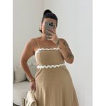 VESTIDO GABRIELA MIDI NUDE