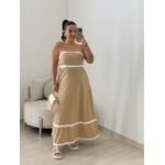 VESTIDO GABRIELA MIDI NUDE