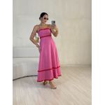 VESTIDO GABRIELA MIDI PINK