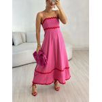 VESTIDO GABRIELA MIDI PINK