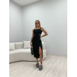 VESTIDO VIVIAN MIDI PRETO