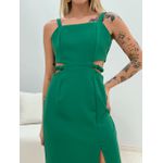 VESTIDO VIVIAN MIDI VERDE