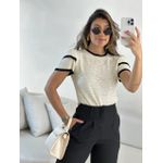 BLUSA SOFIA TRICOT PAETÊ MARFIM