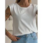 BLUSA CAMILA MUSCLE BRANCA