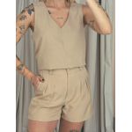 CONJUNTO GIOVANNA SHORT NUDE