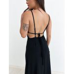 VESTIDO ESTER ALCINHA PRETO