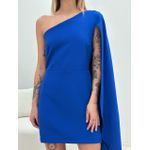 VESTIDO BEATRIZ NULA MANGA AZUL