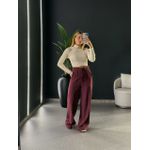 CALÇA OLIVIA PANTALONA VINHO