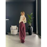 CALÇA OLIVIA PANTALONA VINHO