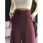 CALÇA OLIVIA PANTALONA VINHO