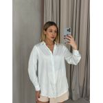 CAMISA ACETINADA BRANCA