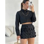 CONJUNTO CINTIA CORAÇÕES PRETO