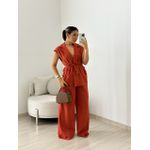 CONJUNTO STELA CALÇA TERRACOTA 