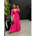 VESTIDO RAQUEL LISO ROSA