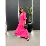 VESTIDO RAQUEL LISO ROSA