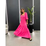 VESTIDO RAQUEL LISO ROSA