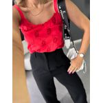 BLUSA LIZ ALÇA VERMELHA