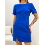 VESTIDO BÁSICO CURTO AZUL