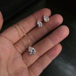 Conjunto gota zircônia