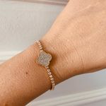 Pulseira Trevo dourada