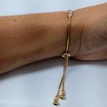 Pulseira Gota zircônia