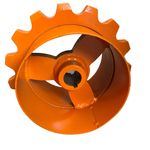 ENGRENAGEM SUPERIOR (RODA DENTADA SUPERIOR) - JACTO COLHEDORA 876607